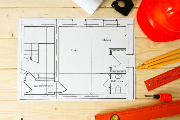 Repair Work Drawings for Building